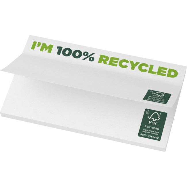 Promotional Sticky-Mate Recycled Sticky Notes 127 X 75mm - Image 4