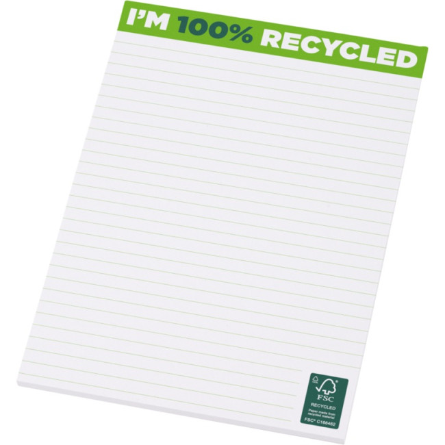 Promotional Desk-Mate A5 Recycled Notepad