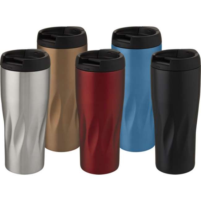 Promotional Waves Copper Vacuum Insulated Tumbler 450ml - Image 1