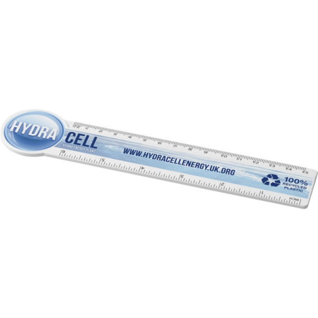 Promotional Tait 15cm Circle-Shaped Recycled Plastic Ruler