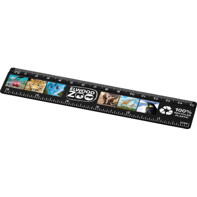 Promotional Refari 15 cm Recycled Plastic Ruler - Image 2