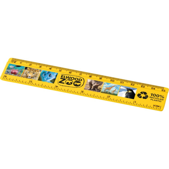 Promotional Refari 15 cm Recycled Plastic Ruler - Image 5