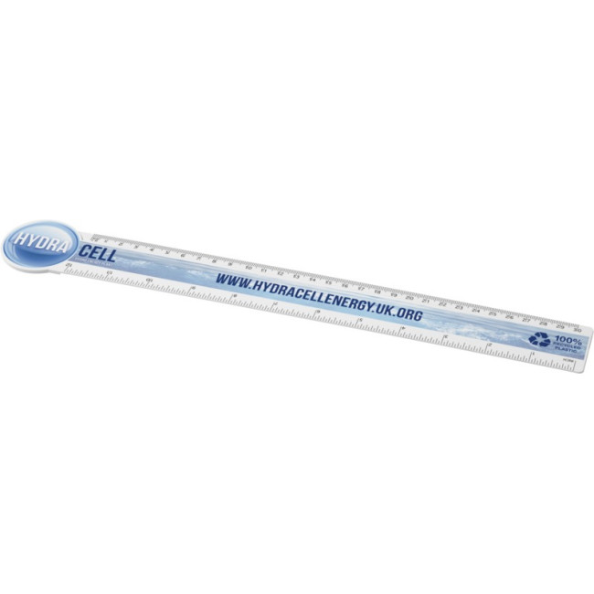 Promotional Tait 30cm Circle-Shaped Recycled Plastic Ruler