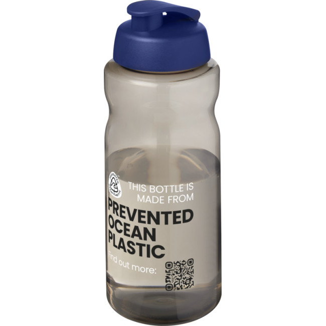 Promotional H2O Active  Eco Big Base 1 Litre Flip Lid Sport Bottle - Image 4