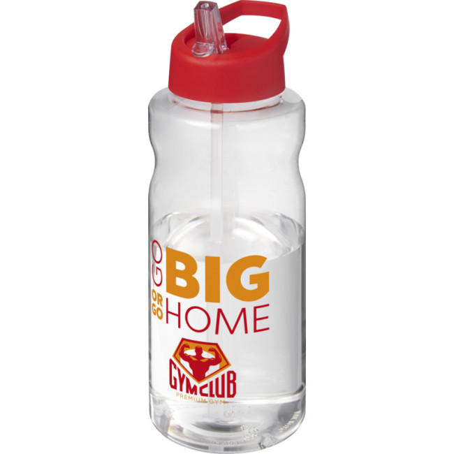 Promotional H2O Active  Big Base 1 Litre Spout Lid Sport Bottle - Image 3