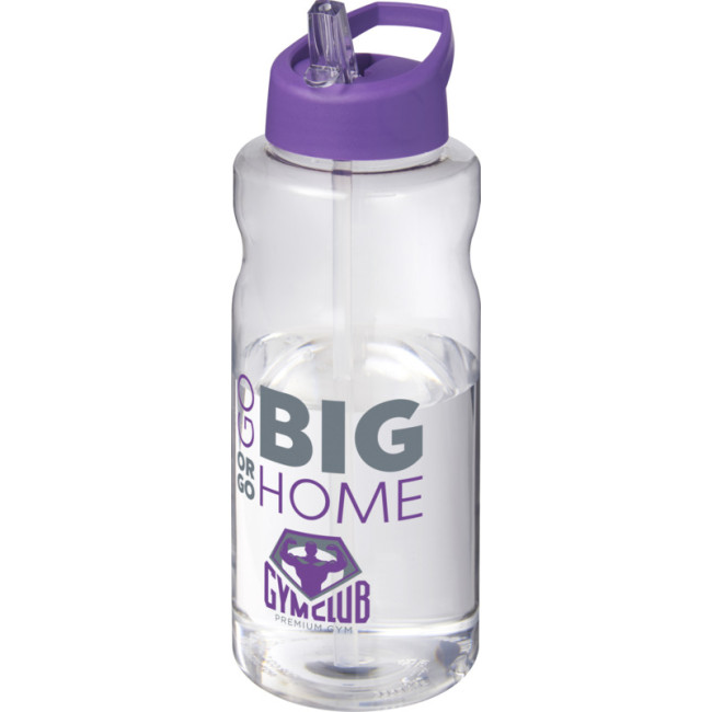 Promotional H2O Active  Big Base 1 Litre Spout Lid Sport Bottle - Image 4