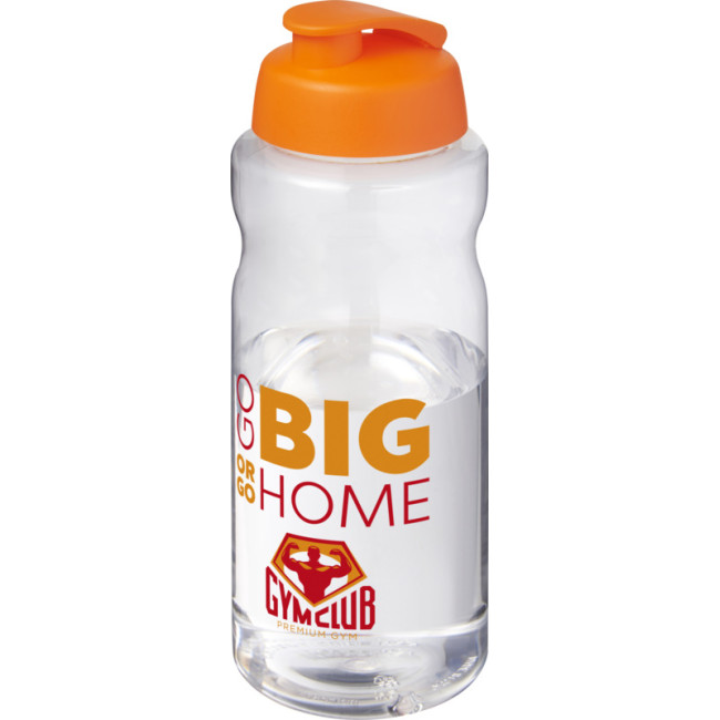 Promotional H2O Active  Big Base 1 Litre Flip Lid Sport Bottle - Image 3