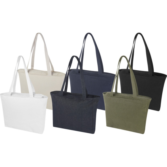 Promotional Weekender 500 g/m² Aware™ Recycled Tote Bag - Image 1