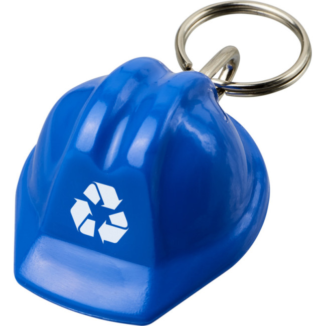 Promotional Kolt Hard Hat-Shaped Recycled Keychain - Image 4