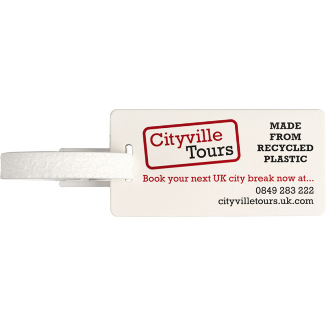 Promotional River Recycled Window Luggage Tag - Image 6