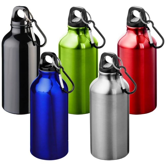 Promotional Oregon Aluminium Water Bottle 400ml - Image 1