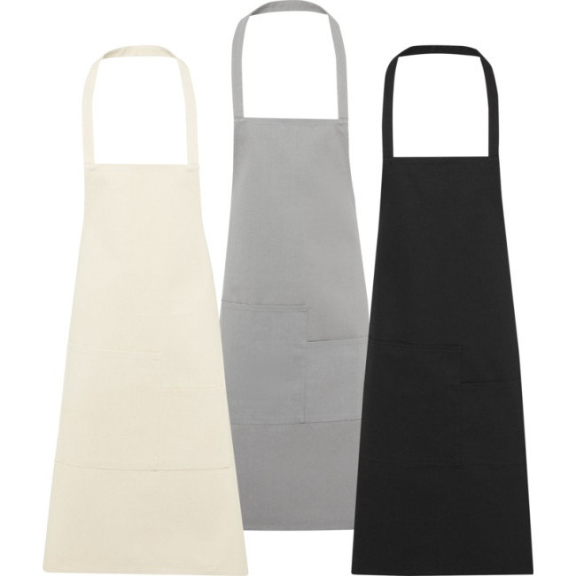 Promotional Khana 280 g/m² Cotton Apron - Image 1