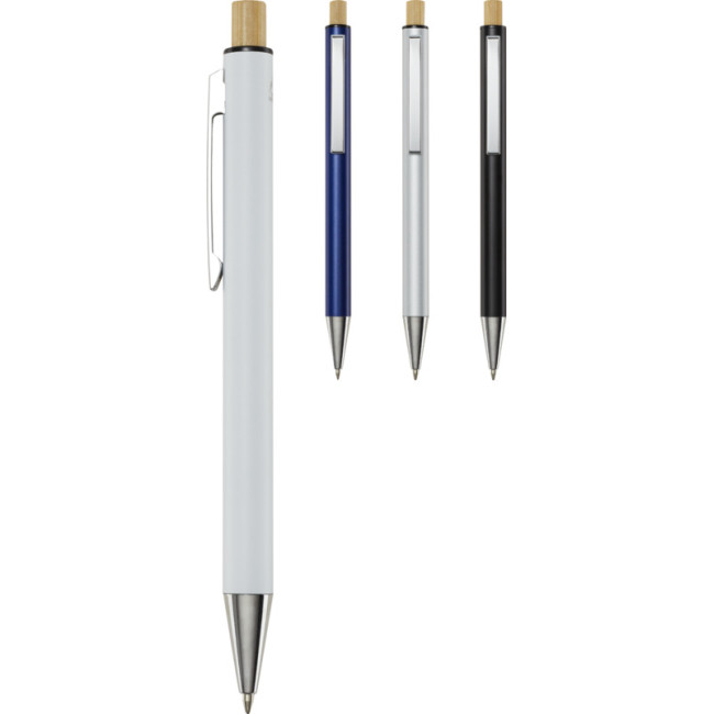 Promotional Cyrus Recycled Aluminium Ballpoint Pen - Image 1