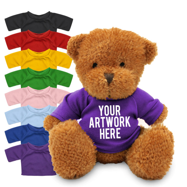 Promotional James II Teddy Bear In Colour Tee