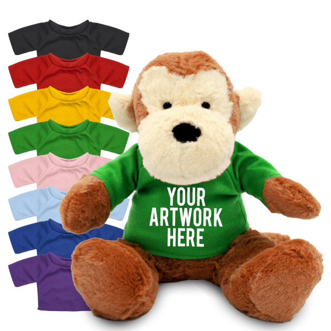 Promotional Max Monkey In Colour Tee 20cm