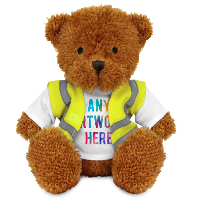 Promotional James II Teddy Bear In Hi Vis Jacket