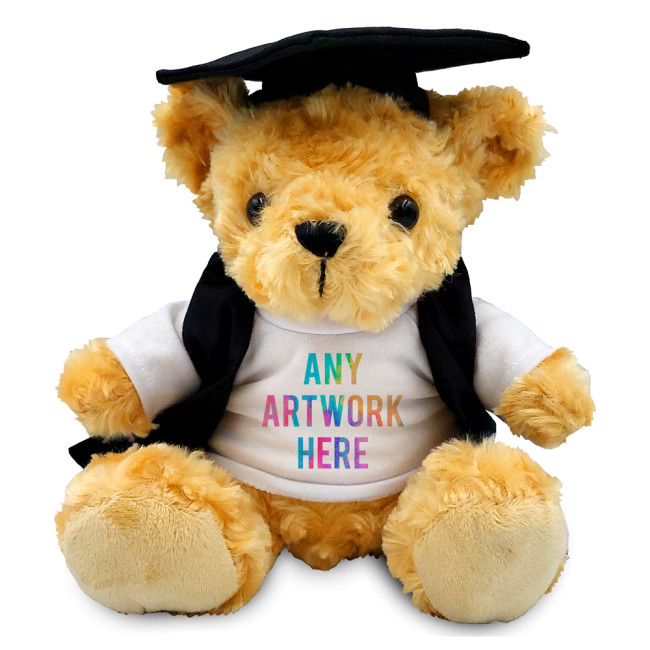 Promotional Victoria Soft Toy Teddy Bear In Graduate Outfit 19cm