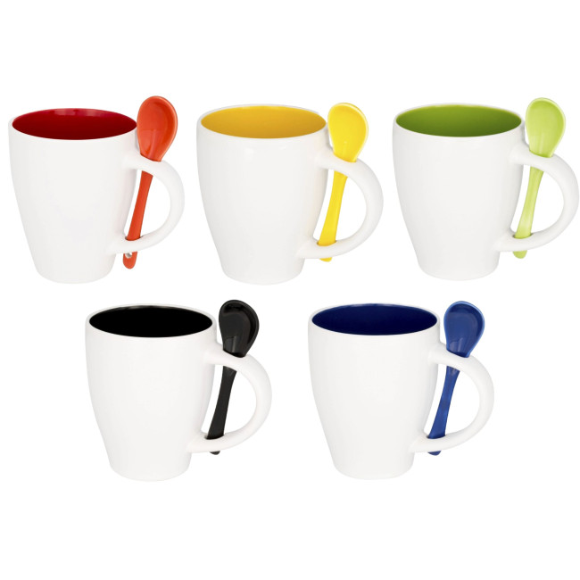 Promotional Nadu Mug With Spoon - Image 1