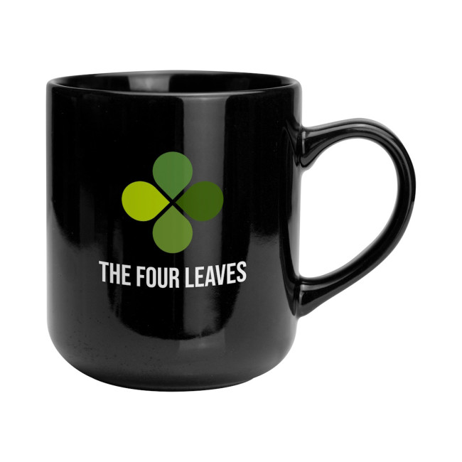 Promotional Clover Earthenware Mug 420ml - Image 3