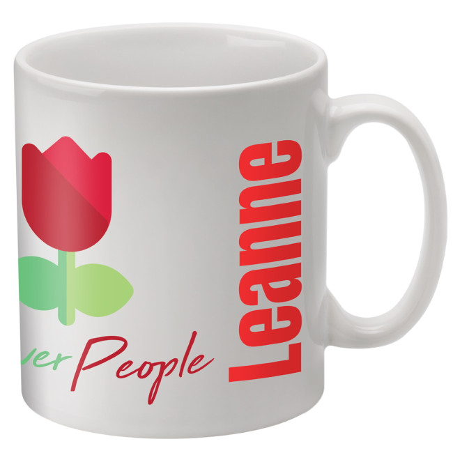 Promotional Durham Dye Sub Mug 330ml - Individual Names