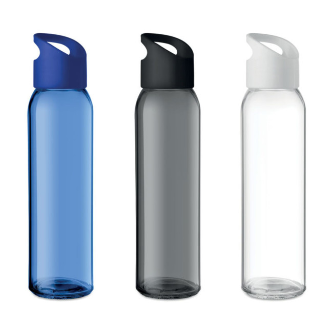 Promotional Glass Drinking Bottle 470ml - Image 1