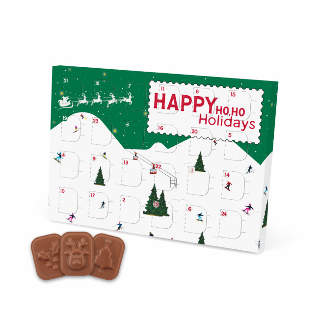 Promotional Mini Advent Calendar Milk Chocolate 41% Cocoa - Image 1