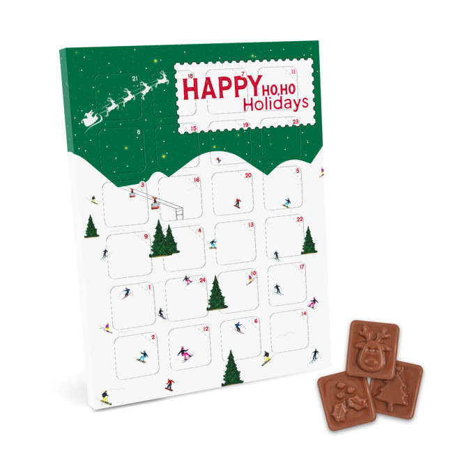 Promotional Maxi Advent Calendar Milk Chocolate 41% Cocoa - Image 1