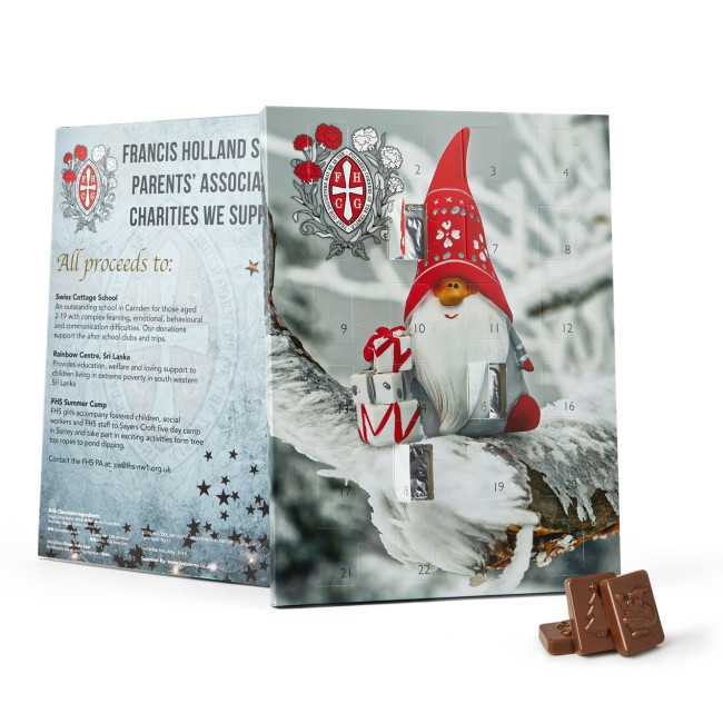 Promotional Traditional Eco Advent Wall Calendar