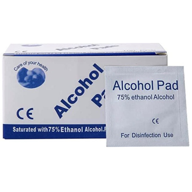 Promotional Disposal Alcohol Wipes 50 Pack