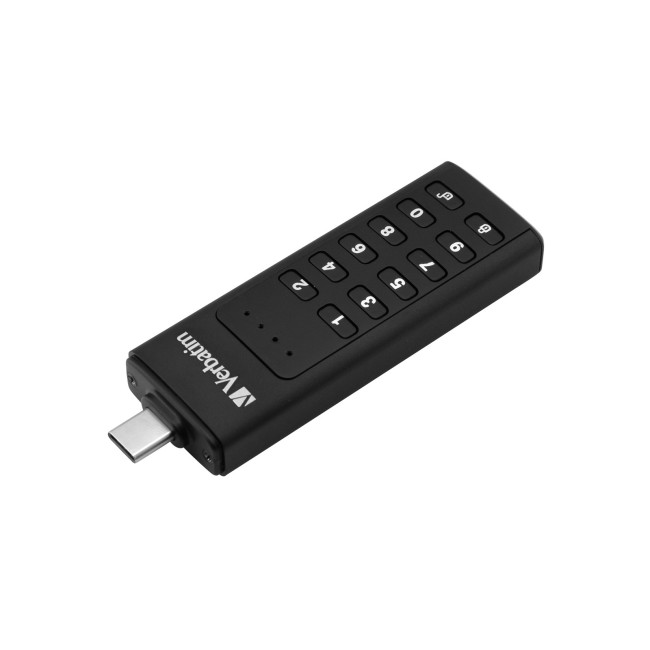 Promotional Verbatim Keypad Secure Type-C USB 128GB