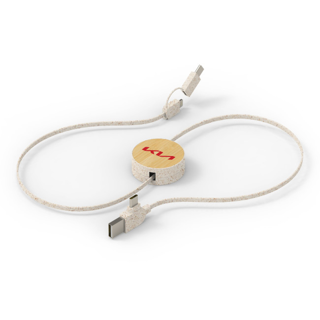 Promotional Eco Retract Charging Cable