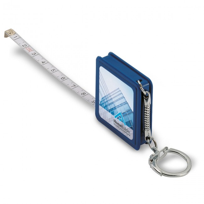 Promotional Keyring With Flexible Ruler 1m - Image 6