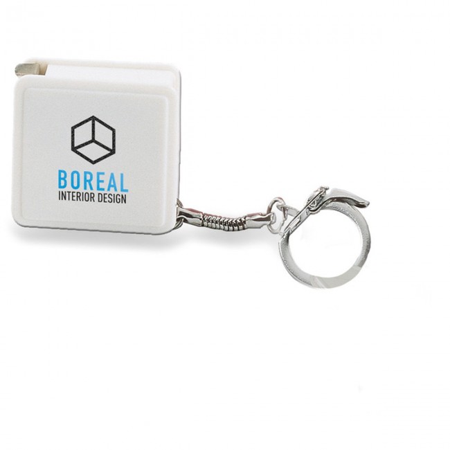 Promotional Keyring With Flexible Ruler 1m - Image 4