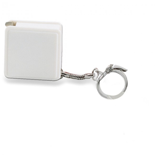 Promotional Keyring With Flexible Ruler 1m - Image 2