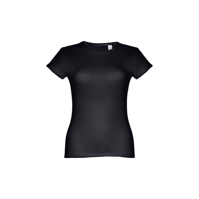 Promotional Sofia Women's Fitted Short Sleeve Cotton T-Shirt - Image 5