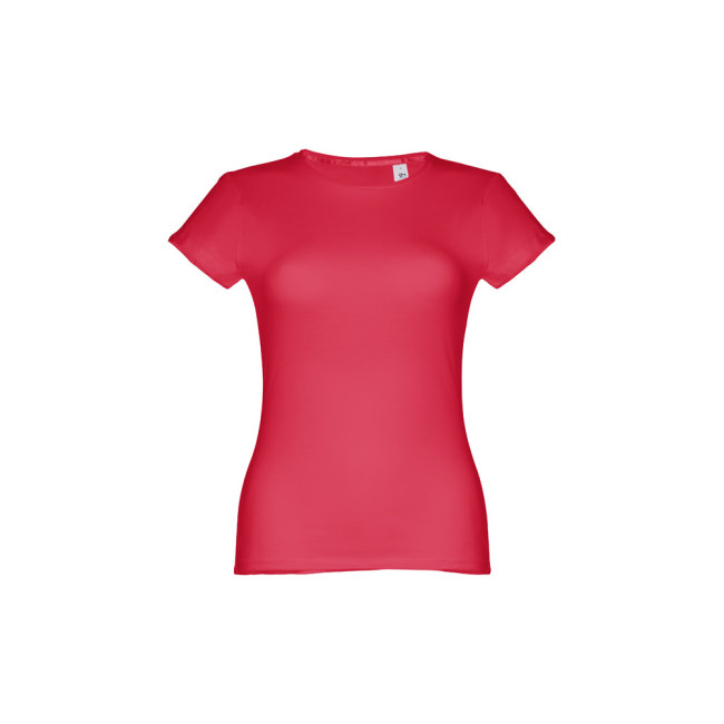 Promotional Sofia Women's Fitted Short Sleeve Cotton T-Shirt - Image 3