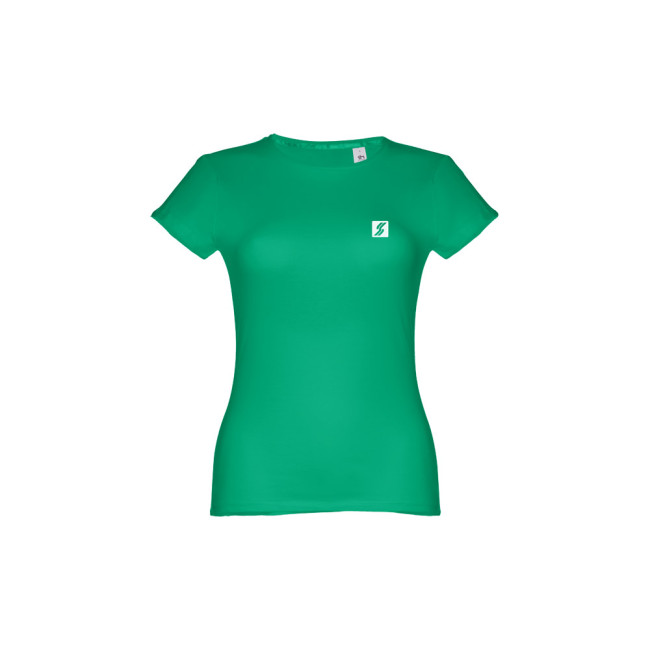 Promotional Sofia Women's Fitted Short Sleeve Cotton T-Shirt - Image 1