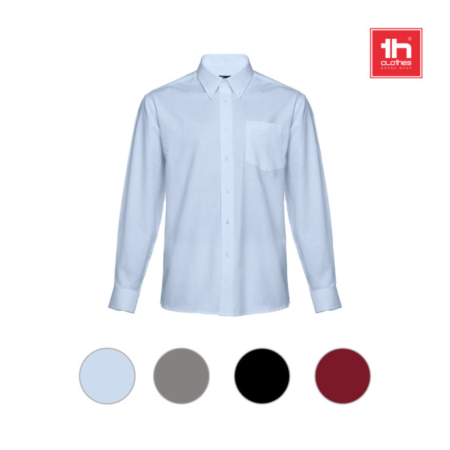 Promotional Tokyo Men's Long-Sleeved Oxford Shirt