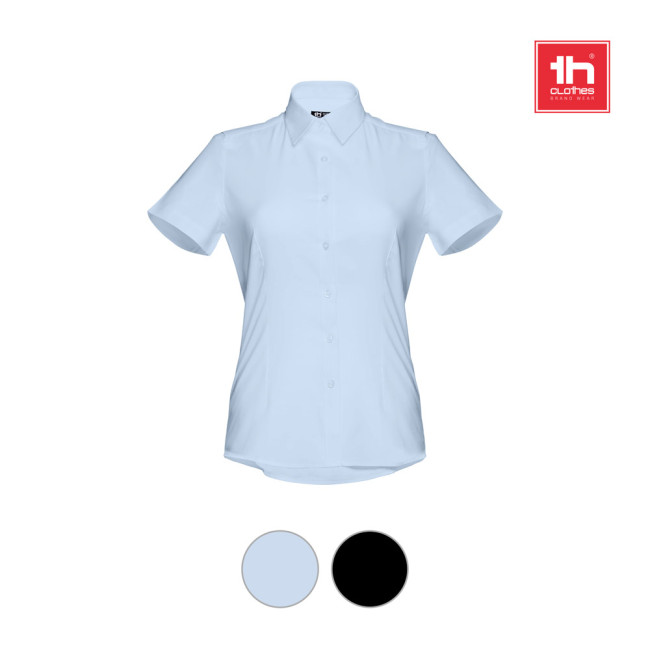 Promotional London Women's Short-Sleeved Oxford Shirt