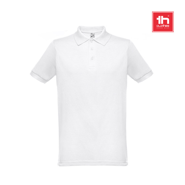 Promotional Berlin Men's Short-Sleeved Polo Shirt White