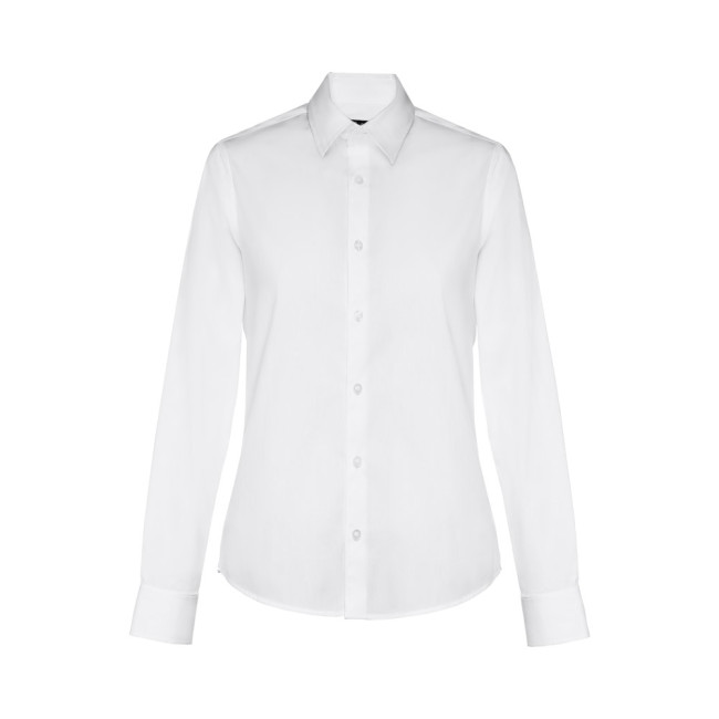 Promotional Paris Women's Long-Sleeved Shirt White