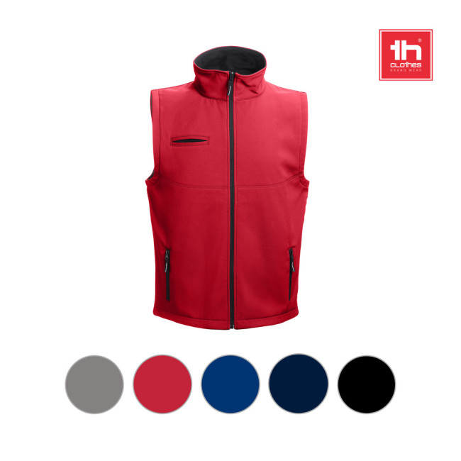 Promotional Baku Unisex Softshell Vest