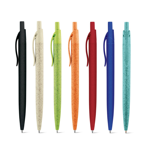 Promotional Camila Ballpen Wheat Straw Fibre & ABS