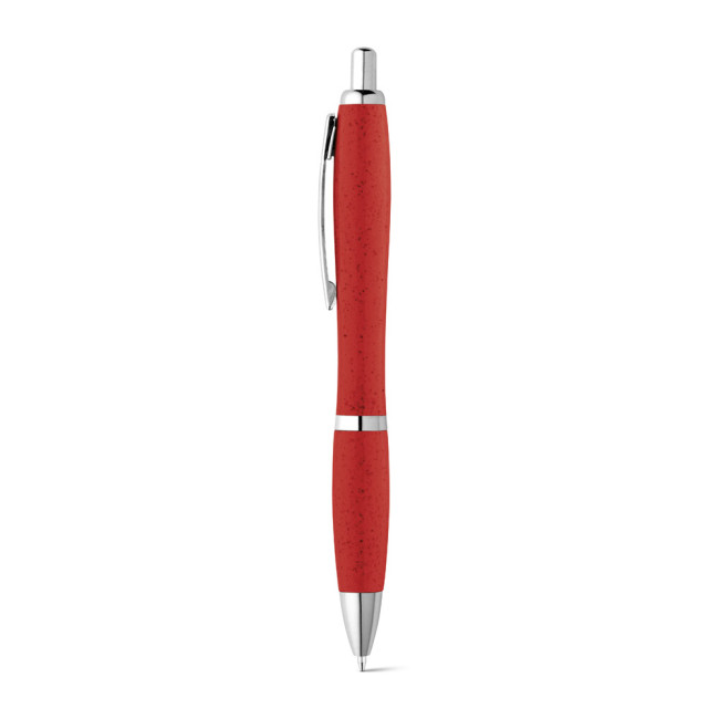 Promotional Terry Ballpen Wheat Straw Fibre & ABS - Image 1