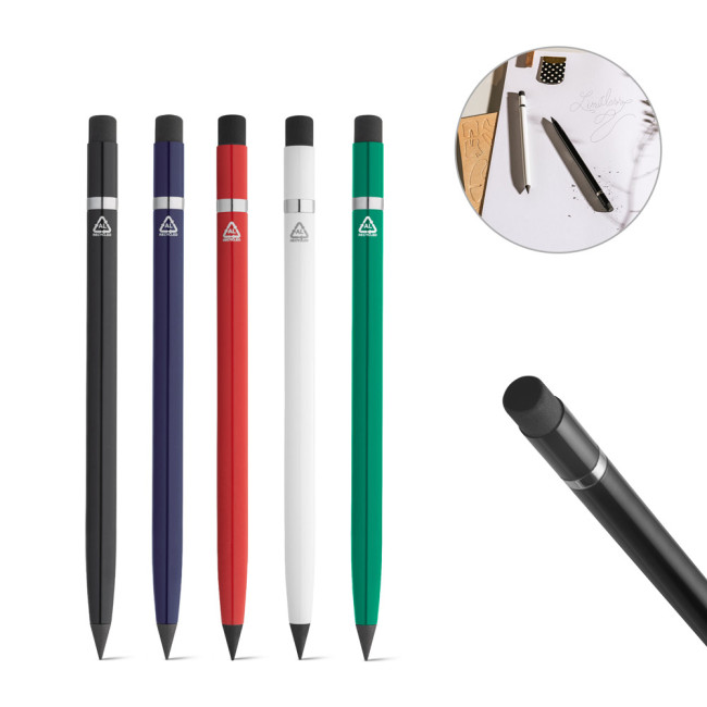 Promotional Inkless Pen With 100% Recycled Aluminium Body