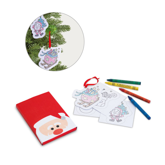 Promotional Vedder Christmas Colouring Set