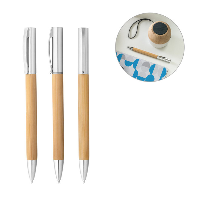 Promotional Beal Bamboo & ABS Ballpen