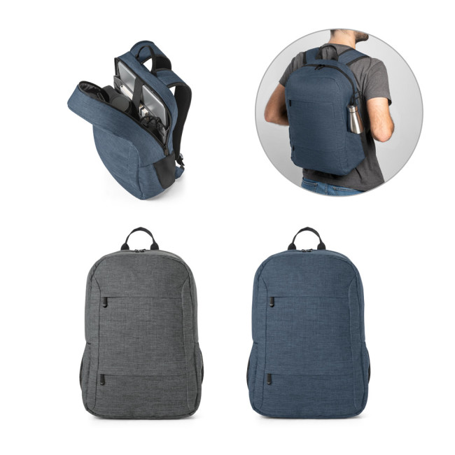 Promotional rPET Laptop Backpack 300D