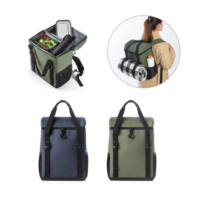 Promotional Roma 600D rPET Thermal Backpack 600D