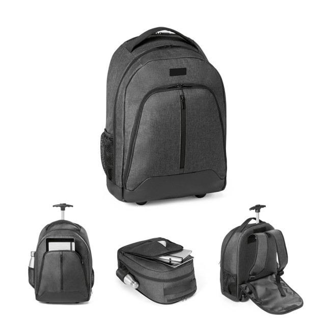 Promotional Eindhoven Trolley Laptop Backpack 15'6''